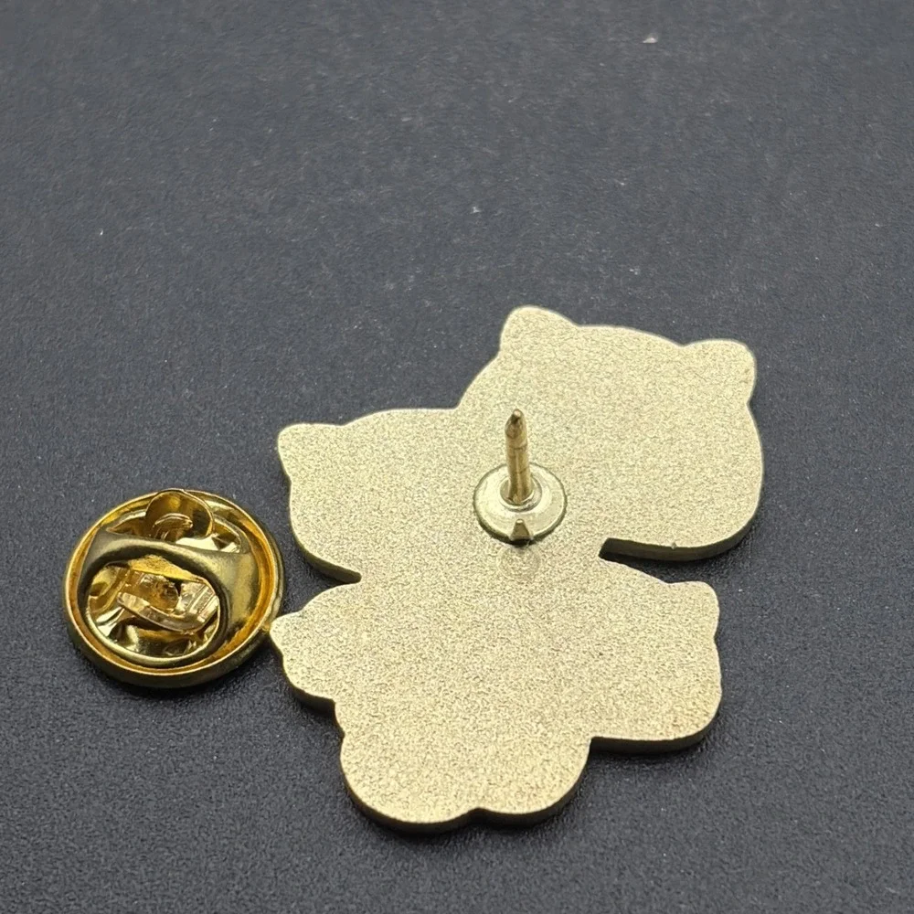 Cartoon Cat‎ Mushrooms Cute Lapel Hat Pin